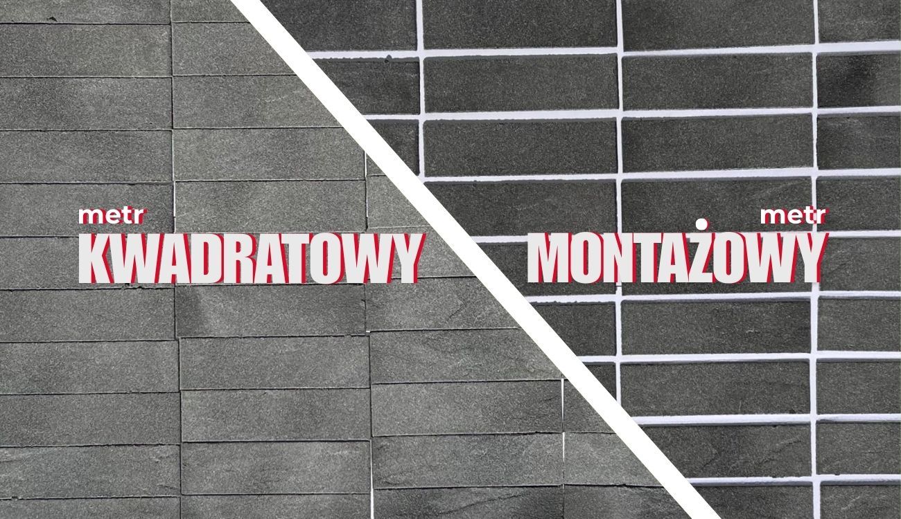 Różnica między metrem kwadratowym, a metrem montażowym